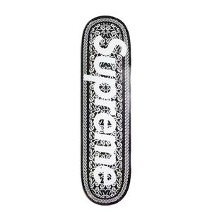 Supreme Black and White Skateboard Celtic Knot  Deck NWT NIB DS